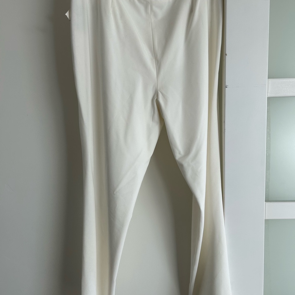 Calvin Klein ivory dress pants size 14 NWT - Picture 3 of 8